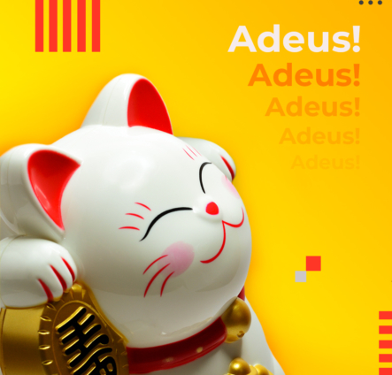 Adeus!