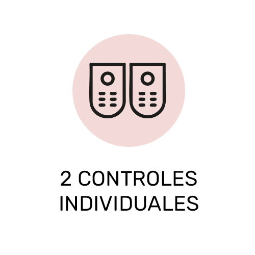2 controles individuales