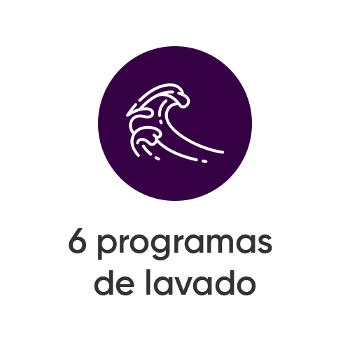 6 programas de lavado