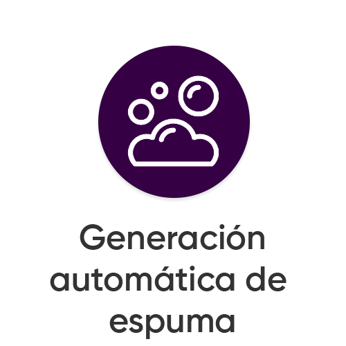 Generación automática de espuma