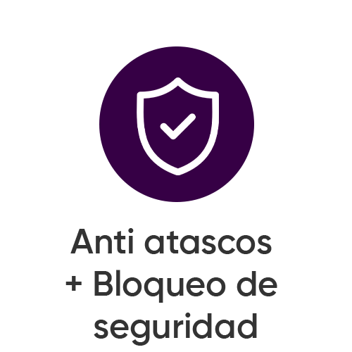 Anti atascos + Bloqueo de seguridad