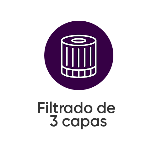 Filtrado de 3 capas