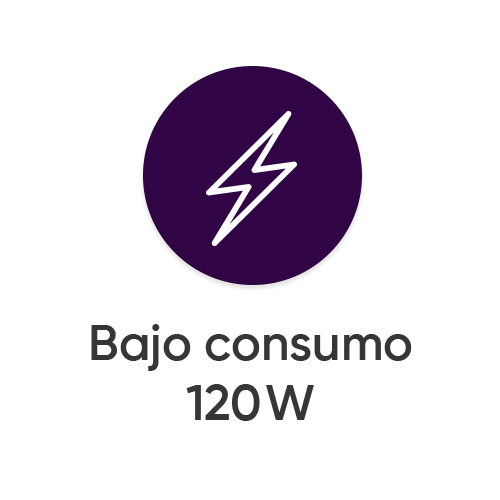 Bajo consumo 120W