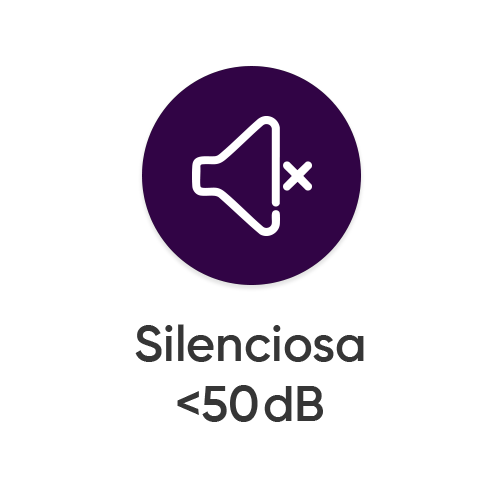 Silenciosa 50dB