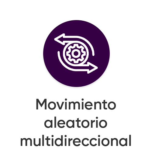 Movimiento aleatorio multidireccional